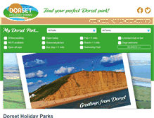 Tablet Screenshot of mydorsetpark.co.uk